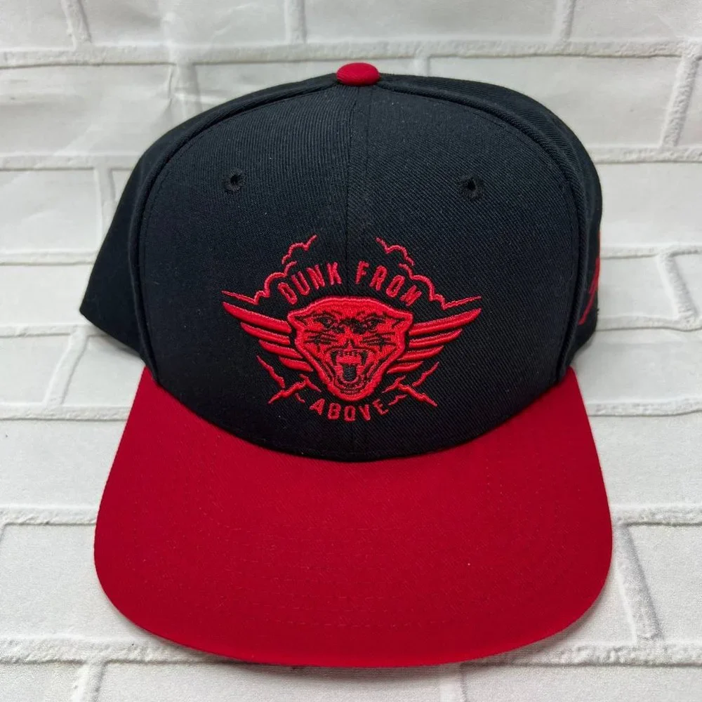 Air Jordan Dunk From Above Jumpman Hat Snapback Cap Black Red‎ Men